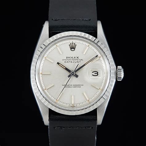 rolex datejust 1603 leather strap|Rolex 1603 movement.